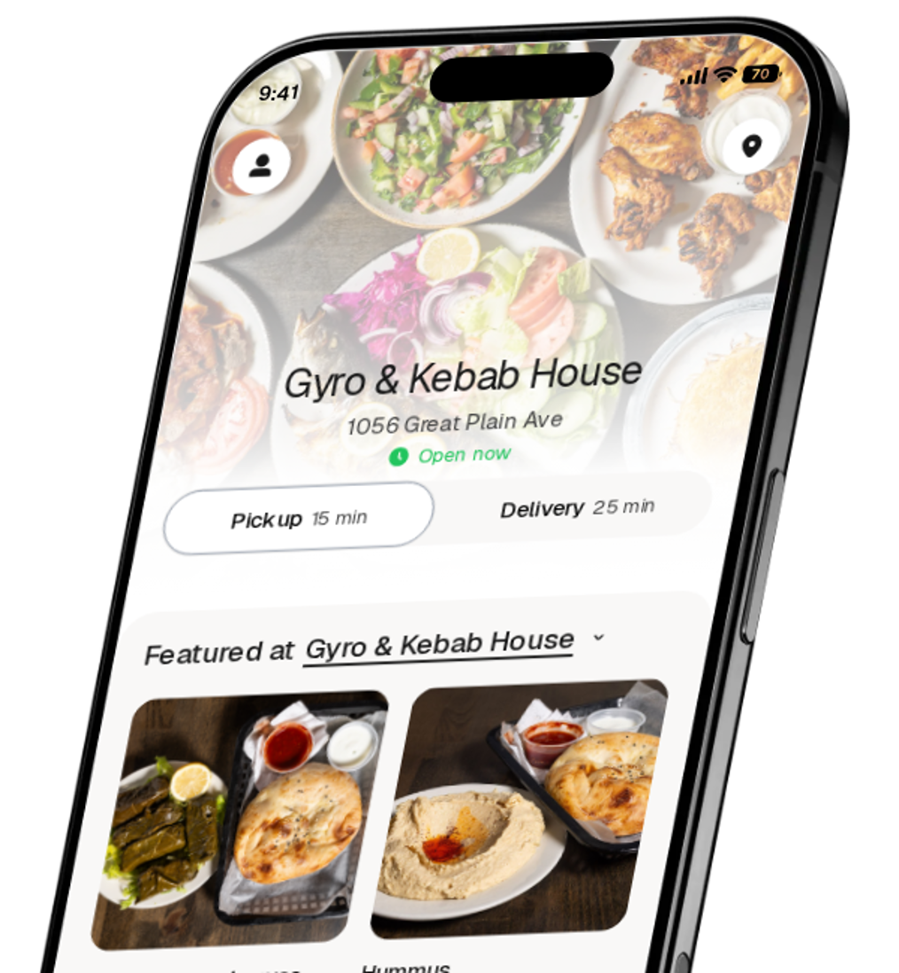 Gyro & Kebab House app preview